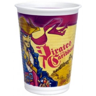 Disney Pirates of the Caribbean Plastic Cups